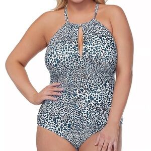 Raisins Curve Trendy Plus Size Kenya Catania One-Piece Swimsuit